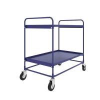 Купить Тележка сервисная двухъярусная СТ 2, г/п 100 кг (600х900). Комплект поворотных болтовых колес Ø125 мм в Сочи. В наличии и под заказ в каталоге