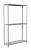 Купить Стеллаж MS STANDART 1850x1000x500 (3 полки) в Сочи. В наличии и под заказ в каталоге