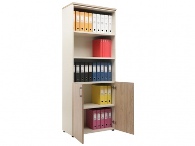 ШКАФ NW 2080/2 ПОЛУЗАКРЫТЫЙ ВЯЗ НАТУРАЛЬНЫЙ / БЕЖЕВЫЙ