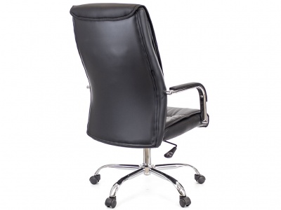 КРЕСЛО BOND ЭКОКОЖА ЧЕРНАЯ