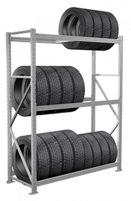 Стеллаж для автошин MS PRO (2000x2100x500)