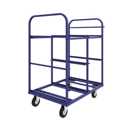 Купить Трехъярусная платформенная тележка ТДЯ, г/п 250 кг (650х990). Комплект литых колес с тормозом Ø160 мм в Сочи. В наличии и под заказ в каталоге