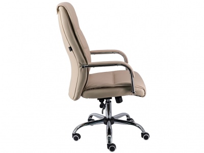 КРЕСЛО BOND ЭКОКОЖА БЕЖЕВАЯ