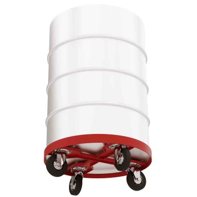 Купить Тележка для бочек Б 1, г/п 220кг (Ø615). Комплект литых поворотных колес с тормозом Ø160 мм в Сочи. В наличии и под заказ в каталоге