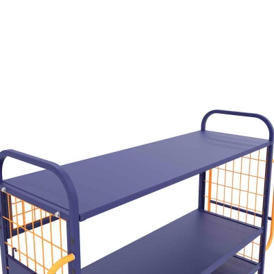 Купить Тележка для комиссионирования ТДК 01, г/п 200 кг (1300×450×1660). Комплект колес с болтовым креплением Ø125 мм в Сочи. В наличии и под заказ в каталоге