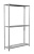 Купить Стеллаж MS STANDART 1600x1000x250 (3 полки) в Сочи. В наличии и под заказ в каталоге