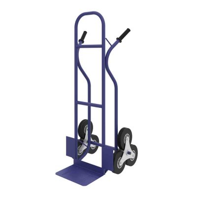 Купить Тележка грузовая двухколесная лестничная КГЛ 170, г\п 170 кг (482х419х1180). Комплект лестничных колес Ø160 мм. (2шт) в Сочи. В наличии и под заказ в каталоге